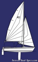 Catalina Yachts Catalina 14.2 plan de voilure Image issue de la documentation commerciale © Catalina Yachts