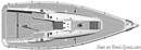 Italia Yachts Italia 9.98 layout Picture extracted from the commercial documentation © Italia Yachts