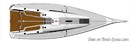 Italia Yachts Italia 11.98 layout Picture extracted from the commercial documentation © Italia Yachts