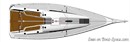 Italia Yachts Italia 11.98 plan Image issue de la documentation commerciale © Italia Yachts