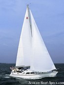 Catalina Yachts Catalina Morgan 440 en navigation Image issue de la documentation commerciale © Catalina Yachts