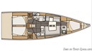 Elan Yachts Elan S5 layout Picture extracted from the commercial documentation © Elan Yachts