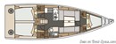 Elan Yachts Elan S4 layout Picture extracted from the commercial documentation © Elan Yachts