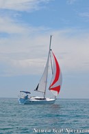 Marlow Hunter 33 en navigation Image issue de la documentation commerciale © Marlow Hunter