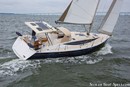 Marlow Hunter 40 sailing Picture extracted from the commercial documentation © Marlow Hunter