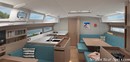 Jeanneau Sun Odyssey 490 interior and accommodations Picture extracted from the commercial documentation © Jeanneau