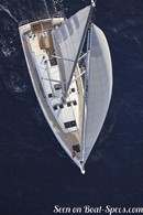 Jeanneau Sun Odyssey 490 sailing Picture extracted from the commercial documentation © Jeanneau