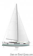 Jeanneau Sun Odyssey 490 sailplan Picture extracted from the commercial documentation © Jeanneau