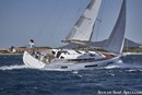 Jeanneau Sun Odyssey 440 sailing Picture extracted from the commercial documentation © Jeanneau