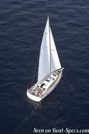 Jeanneau Sun Odyssey 440 sailing Picture extracted from the commercial documentation © Jeanneau