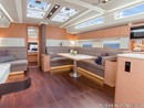 Hanse 548 interior and accommodations Picture extracted from the commercial documentation © Hanse