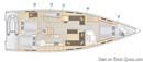 Hanse 548 layout Picture extracted from the commercial documentation © Hanse