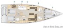 Hanse 548 layout Picture extracted from the commercial documentation © Hanse