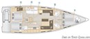 Hanse 548 layout Picture extracted from the commercial documentation © Hanse