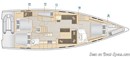 Hanse 548 plan Image issue de la documentation commerciale © Hanse