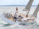 Hanse 548 sailing Picture extracted from the commercial documentation © Hanse