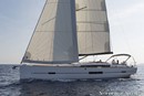 Dufour 520 Grand Large sailing Picture extracted from the commercial documentation © Dufour