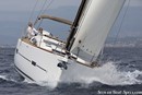 Dufour 520 Grand Large sailing Picture extracted from the commercial documentation © Dufour