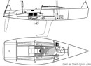 Carroll Marine Farr 30 plan Image issue de la documentation commerciale © Carroll Marine