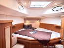 Moody 45 Aft interior and accommodations Picture extracted from the commercial documentation © Moody