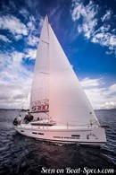 AD Boats Salona 380 sailing Picture extracted from the commercial documentation © AD Boats