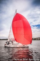 AD Boats Salona 380 sailing Picture extracted from the commercial documentation © AD Boats