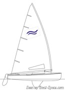 Devoti Sailing Finn plan de voilure Image issue de la documentation commerciale © Devoti Sailing