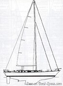 Bénéteau Idylle 15.50 sailplan Picture extracted from the commercial documentation © Bénéteau