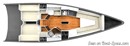 Neo Yachts Neo 400 Plus plan Image issue de la documentation commerciale © Neo Yachts