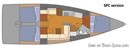 Neo Yachts Neo 400 Plus layout Picture extracted from the commercial documentation © Neo Yachts