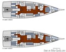 Ice Yachts Ice 60 layout Picture extracted from the commercial documentation © Ice Yachts