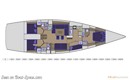 Ice Yachts Ice 62 layout Picture extracted from the commercial documentation © Ice Yachts