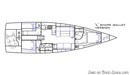 Ice Yachts Ice 52 layout Picture extracted from the commercial documentation © Ice Yachts