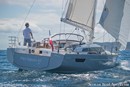 Wauquiez Pilot Saloon 42 sailing Picture extracted from the commercial documentation © Wauquiez