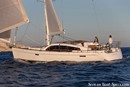 Wauquiez Pilot Saloon 58 sailing Picture extracted from the commercial documentation © Wauquiez