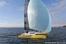 Quorning Boats Dragonfly 25 en navigation Image issue de la documentation commerciale © Quorning Boats