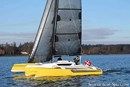 Quorning Boats Dragonfly 25 en navigation Image issue de la documentation commerciale © Quorning Boats