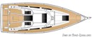 Hanse 348 layout Picture extracted from the commercial documentation © Hanse