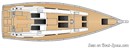 Hanse 508 layout Picture extracted from the commercial documentation © Hanse