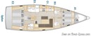 Hanse 508 plan Image issue de la documentation commerciale © Hanse