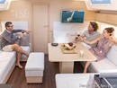 Hanse 458 interior and accommodations Picture extracted from the commercial documentation © Hanse