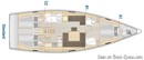 Hanse 458 layout Picture extracted from the commercial documentation © Hanse