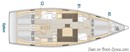 Hanse 458 layout Picture extracted from the commercial documentation © Hanse