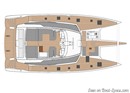 Fountaine Pajot Alegria 67 layout Picture extracted from the commercial documentation © Fountaine Pajot