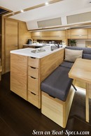 Sunbeam Yachts Sunbeam 46.1 interior and accommodations Picture extracted from the commercial documentation © Sunbeam Yachts