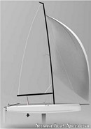 RS Sailing RS 21 plan de voilure Image issue de la documentation commerciale © RS Sailing