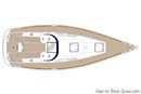 Arcona Yachts Arcona 340 layout Picture extracted from the commercial documentation © Arcona Yachts