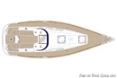 Arcona Yachts Arcona 340 plan Image issue de la documentation commerciale © Arcona Yachts