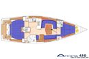 Arcona Yachts Arcona 410 plan Image issue de la documentation commerciale © Arcona Yachts