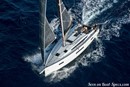 Jeanneau Sun Odyssey 410 sailing Picture extracted from the commercial documentation © Jeanneau